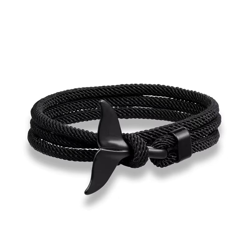 TideBond™ Whale Tail & Anchor Bracelet – Ocean-Inspired Symbol of Unity for Hearts That Drift Together