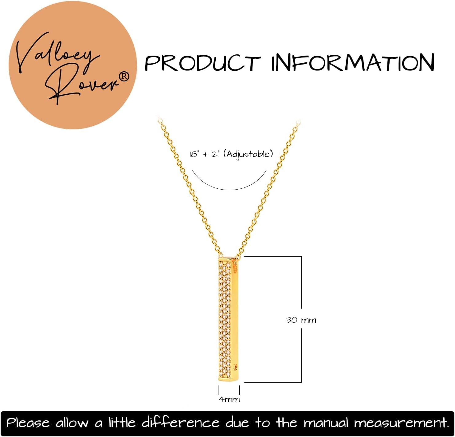 14K Gold Plated Circle Cubic Zirconia Pendant Necklace – Dainty Twist Rope Chain | Elegant Gift for Women