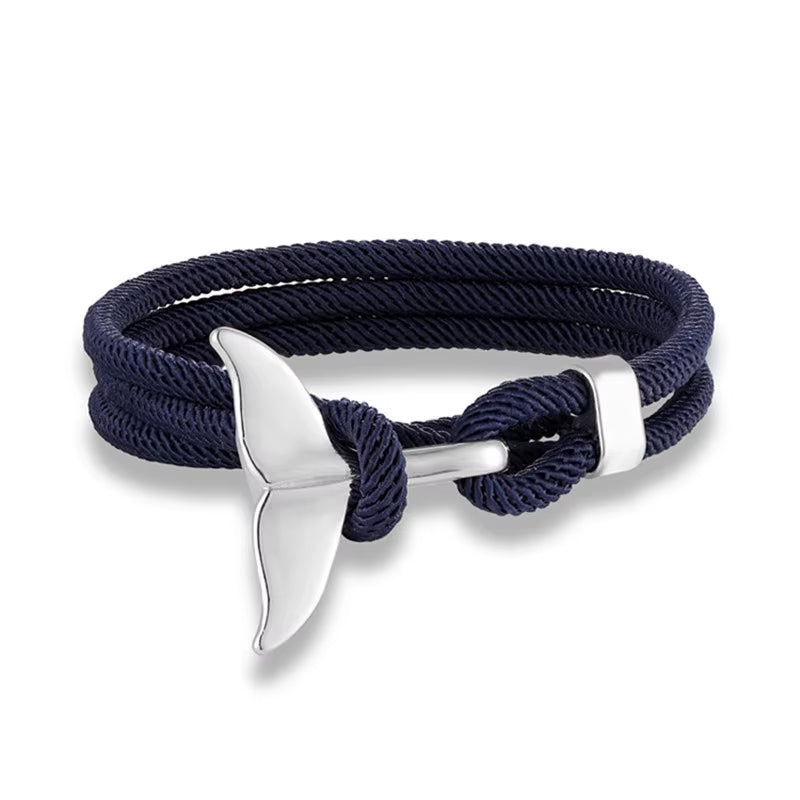 TideBond™ Whale Tail & Anchor Bracelet – Ocean-Inspired Symbol of Unity for Hearts That Drift Together