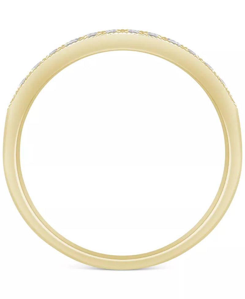 Diamond Two-Row Band – 1/2 Ct. T.W. in 14K White Gold
