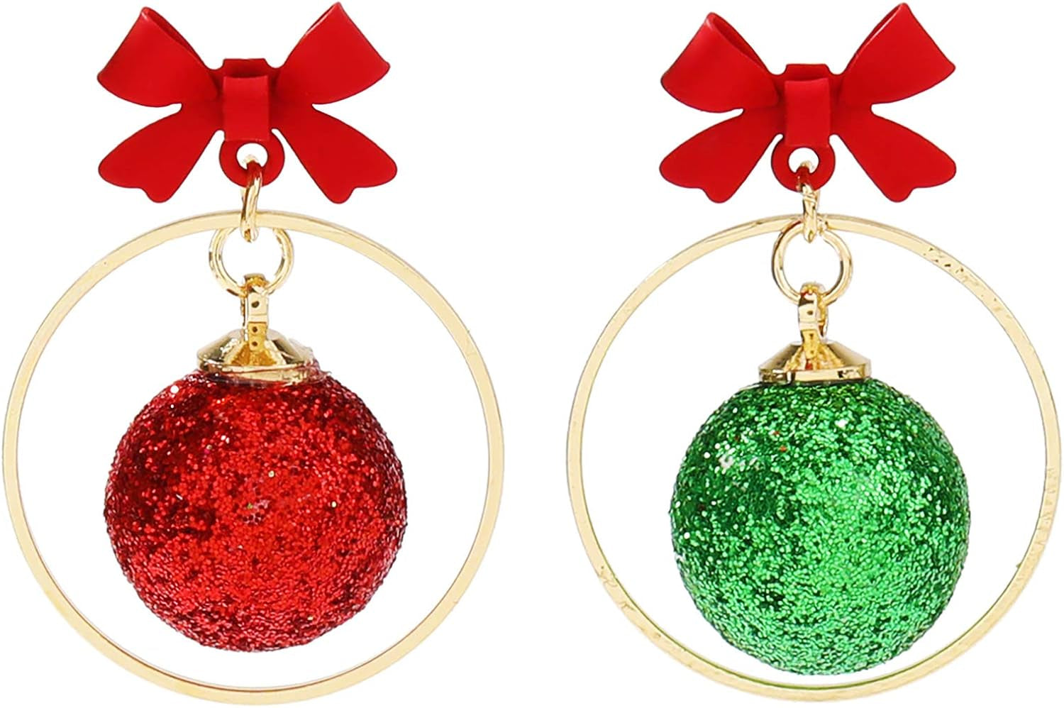 🎄 Christmas Earrings for Women – Festive Holiday Jewelry Collection (Christmas Ball, Tree, Green Leaf & Knit Designs)
