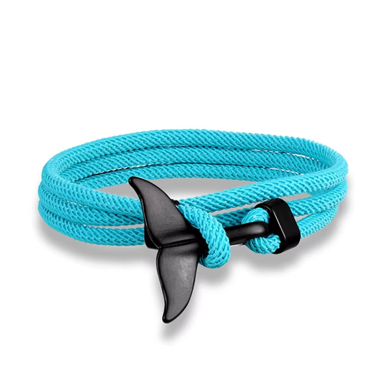 TideBond™ Whale Tail & Anchor Bracelet – Ocean-Inspired Symbol of Unity for Hearts That Drift Together