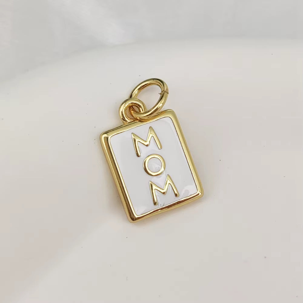 Golden Muse Charm Pendants – Personalized Jewelry with Sparkling Detail & Playful Elegance