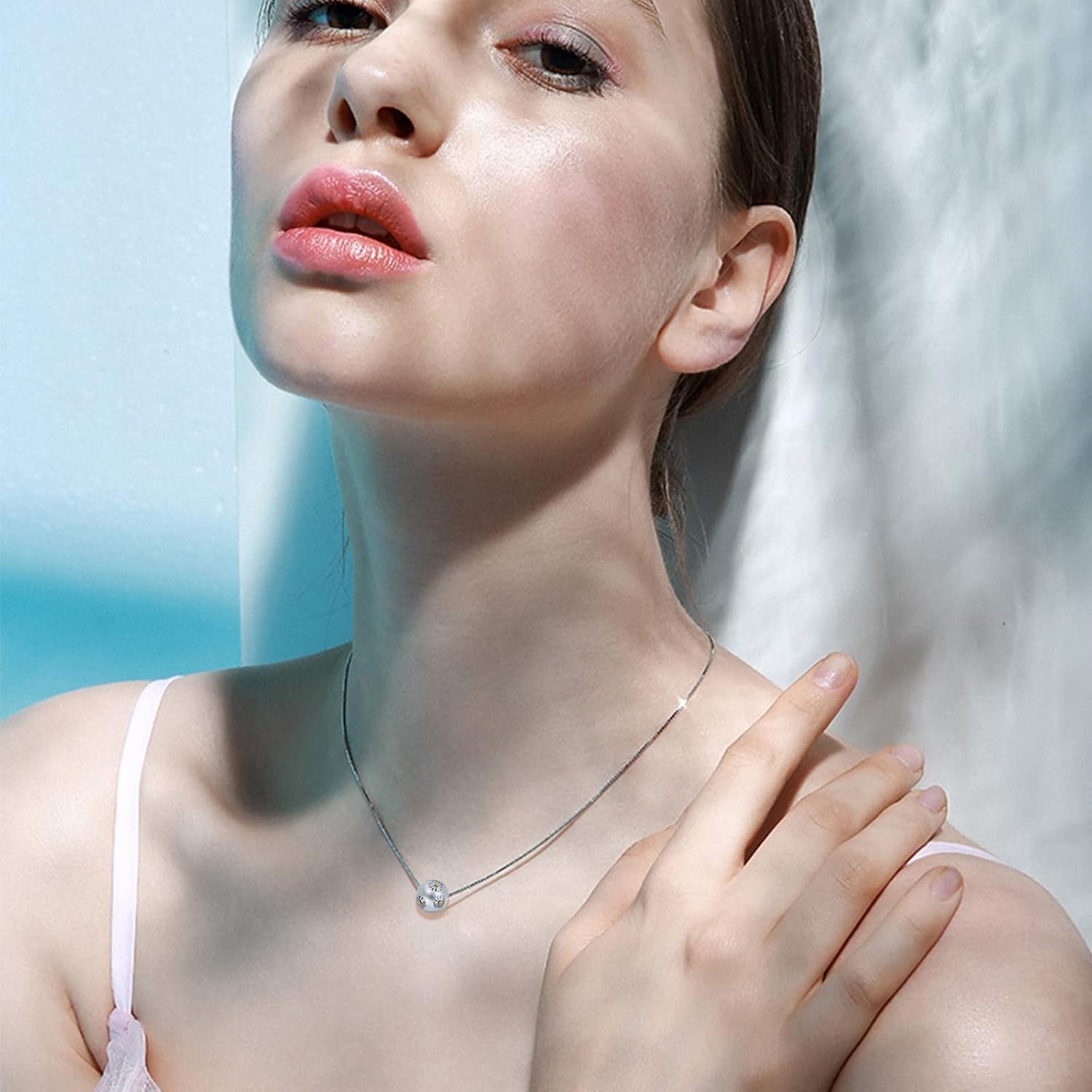 Urn Necklaces for Ashes for Women – 925 Sterling Silver Cremation Keepsake Jewelry