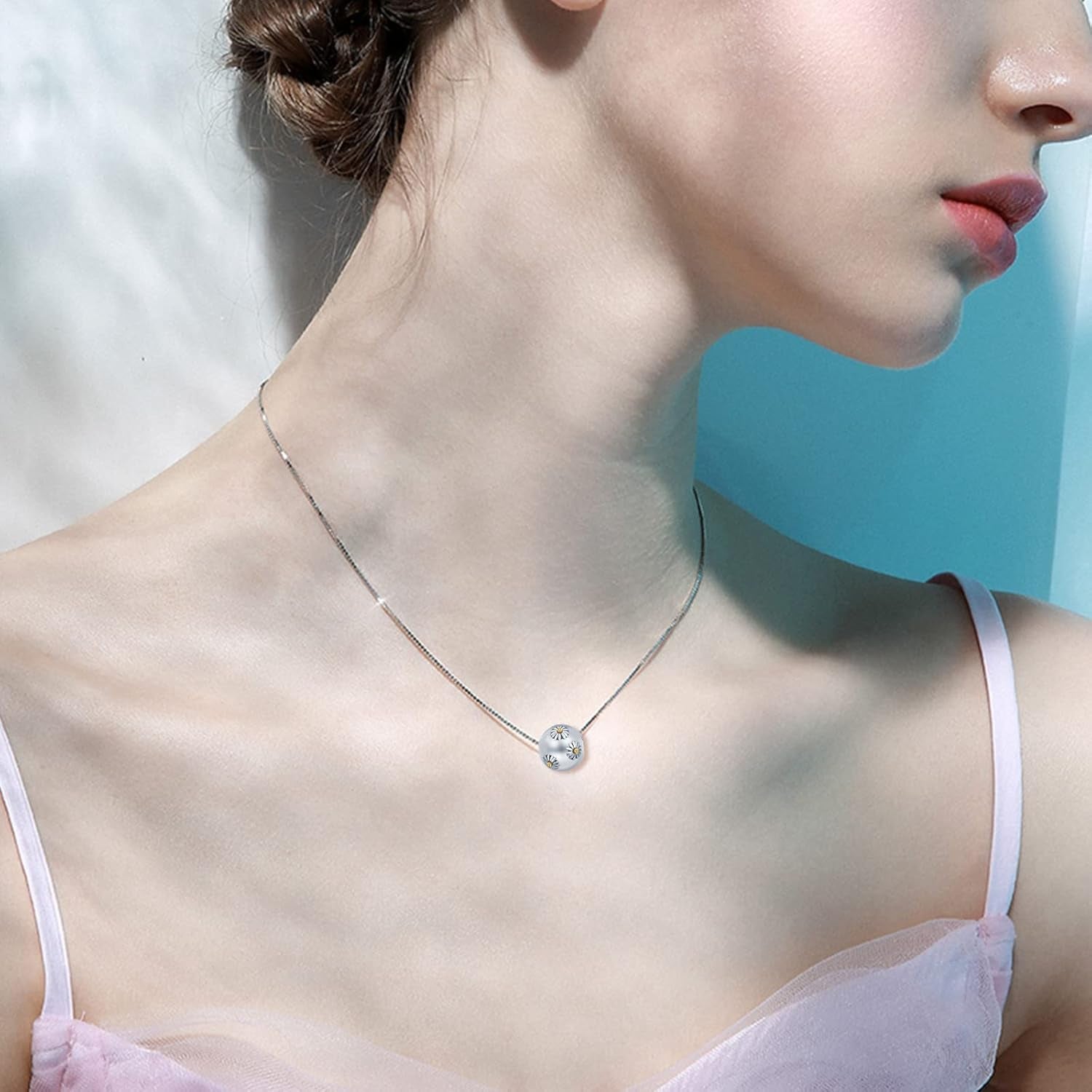 Urn Necklaces for Ashes for Women – 925 Sterling Silver Cremation Keepsake Jewelry