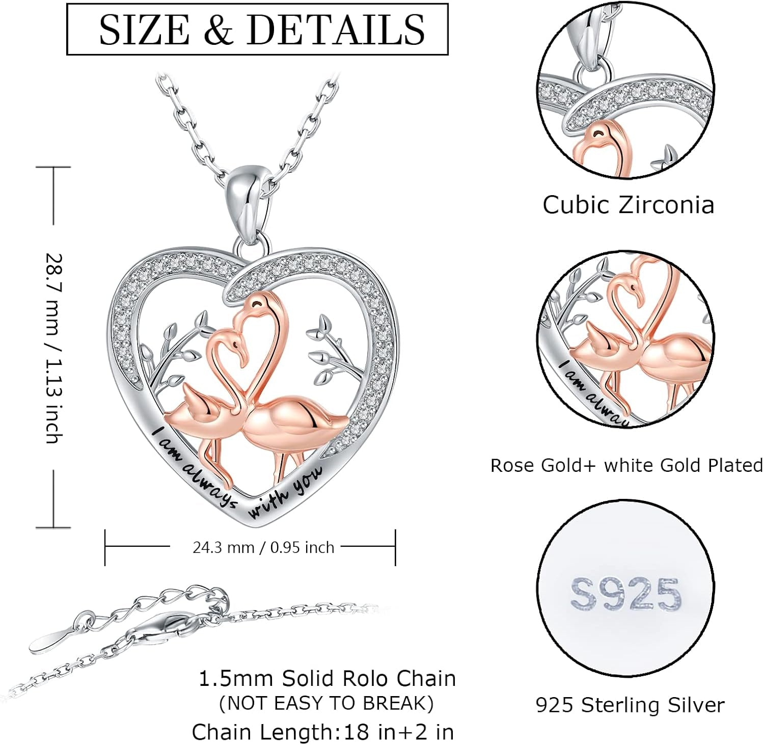 Women’s Animal Necklace Gift Collection – Rabbit, Wolf, Sloth, Flamingo, Ladybug, Mermaid, Butterfly & Unicorn Jewelry for Women, Teens & Boys