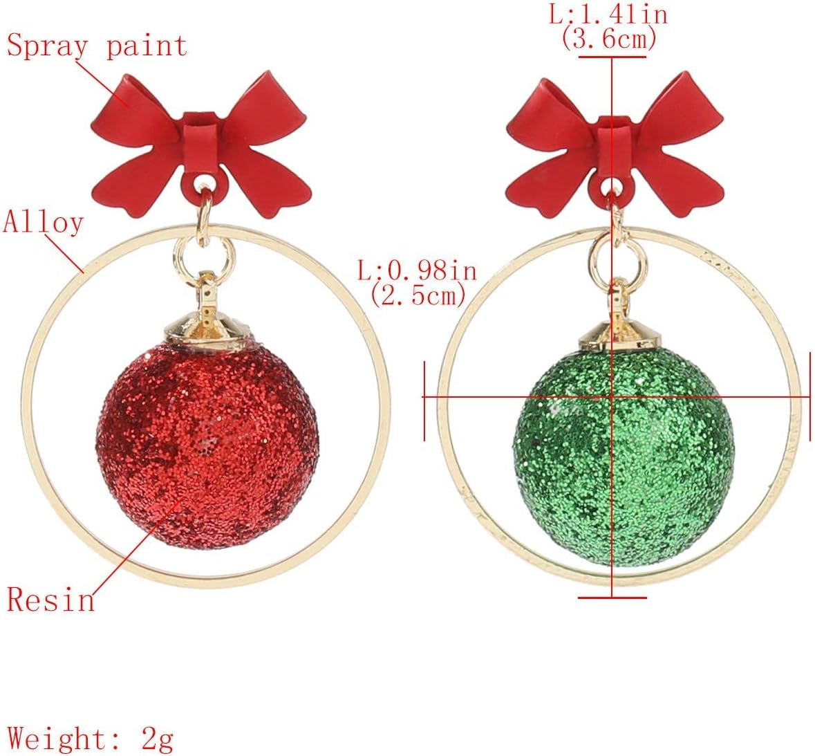 🎄 Christmas Earrings for Women – Festive Holiday Jewelry Collection (Christmas Ball, Tree, Green Leaf & Knit Designs)