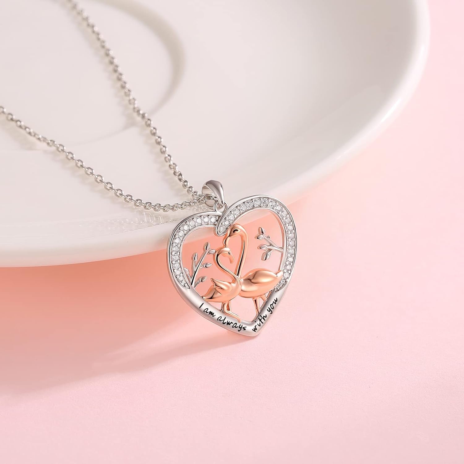 Women’s Animal Necklace Gift Collection – Rabbit, Wolf, Sloth, Flamingo, Ladybug, Mermaid, Butterfly & Unicorn Jewelry for Women, Teens & Boys