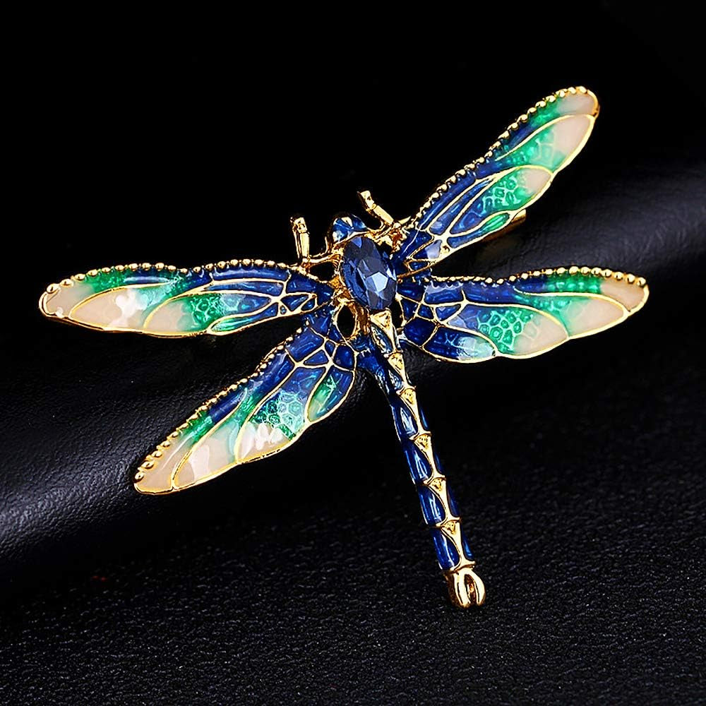 Dragonfly Brooch Pin – Acrylic Insect Breastpin for Women’s Clothing & Corsage