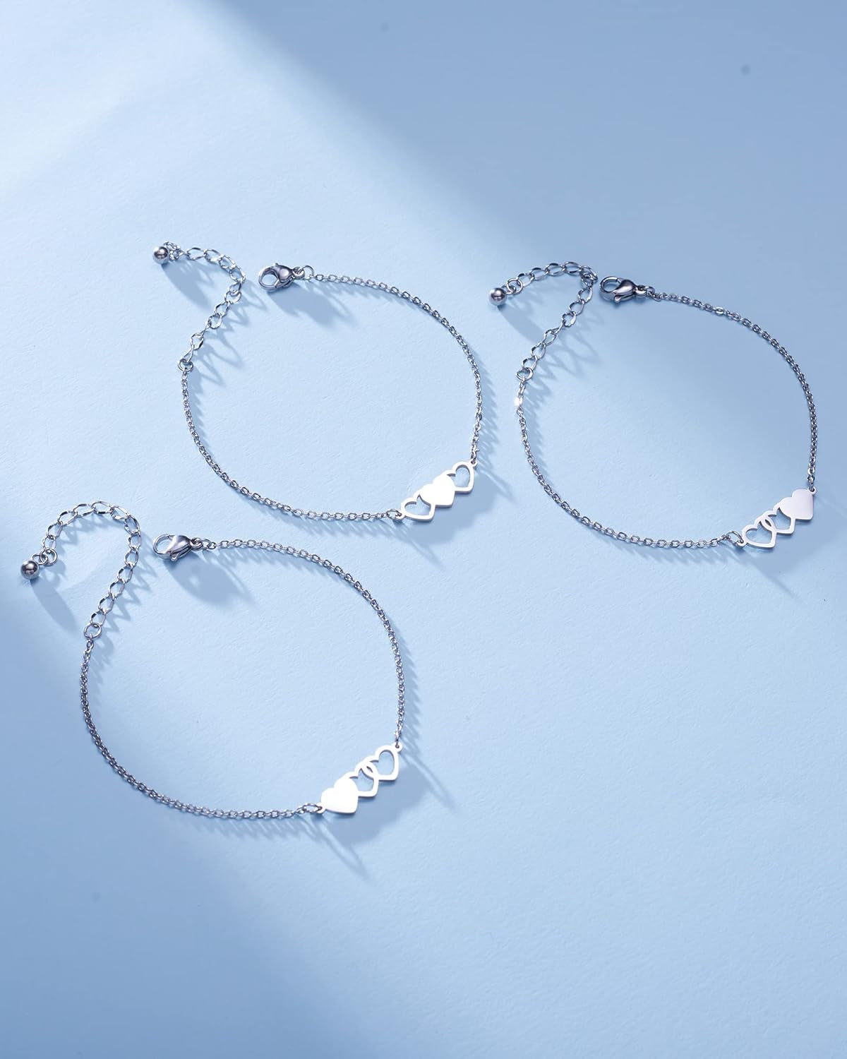 Sisters & Best Friends Forever Matching BFF Necklace Set – Mom, Daughter & Friendship Necklaces for 2, 3, or 4 | Christmas & Birthday Gift for Women & Teens