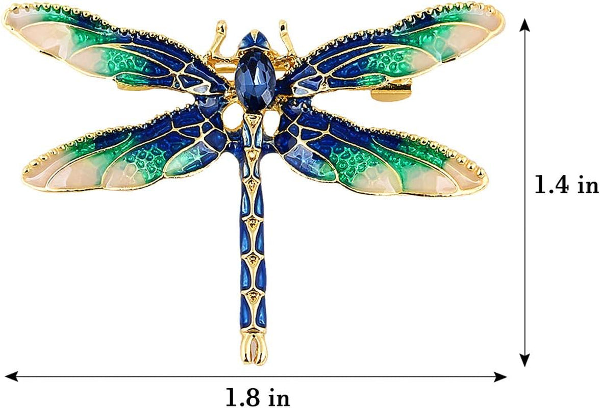 Dragonfly Brooch Pin – Acrylic Insect Breastpin for Women’s Clothing & Corsage