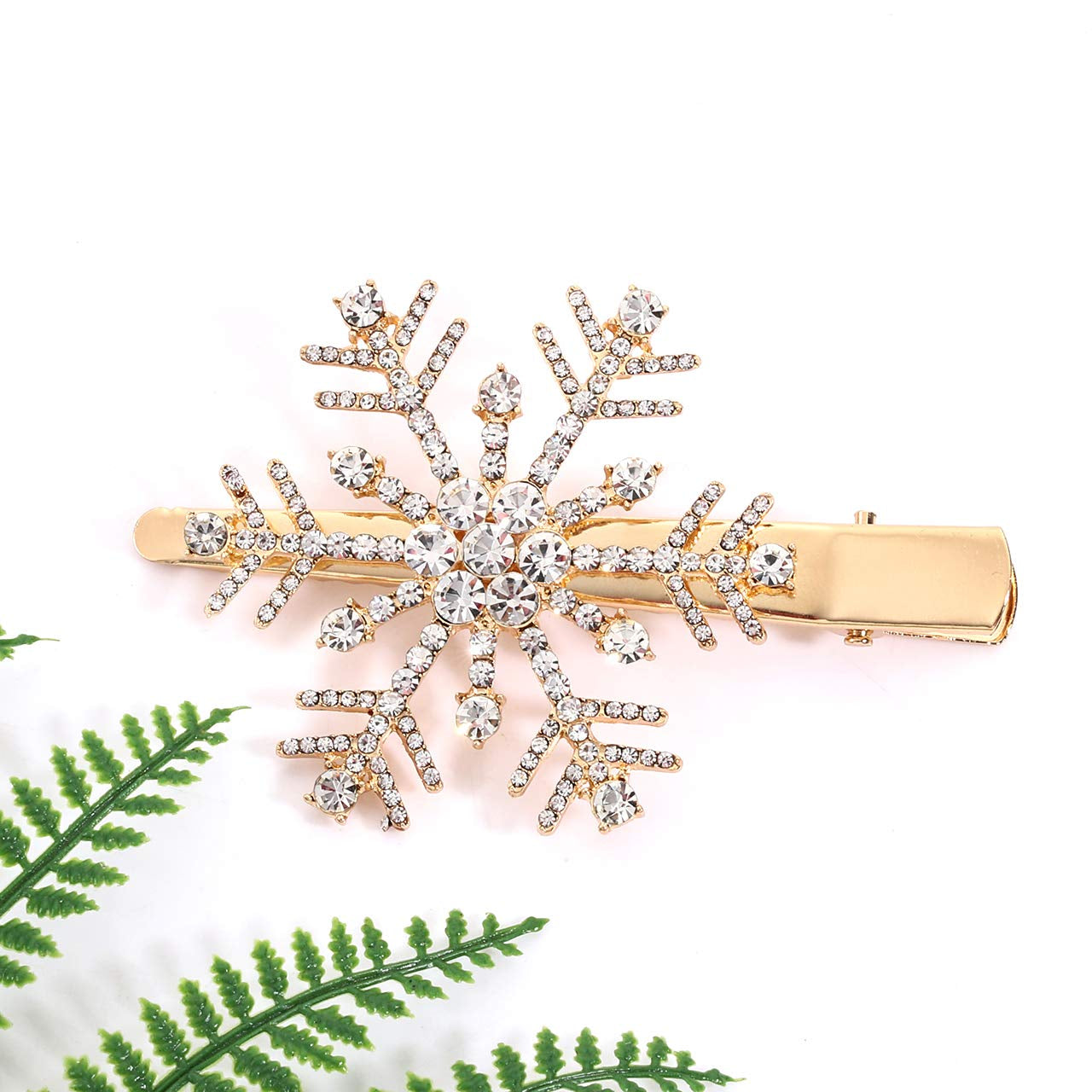 🎄 Christmas Hair Clips – Sparkling Rhinestone Hairpins Christmas Tree, Bells, Snowflake & Reindeer Hair Barrettes – Perfect Holiday Hair Accessories for Women