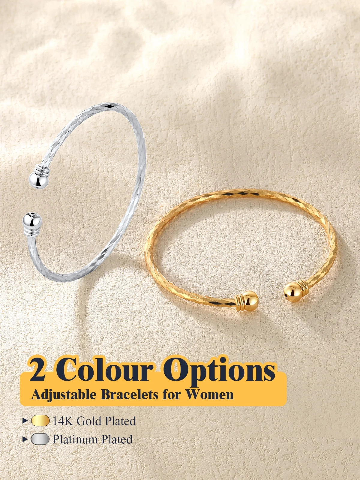 Twisted Gold Open Cuff Bracelet for Women – Fashion Solid Bangle Jewelry, Elegant Gift for Birthday & Christmas