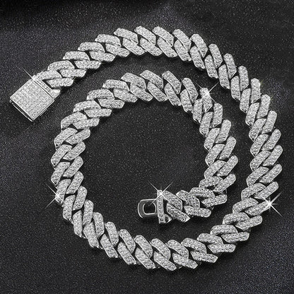 15MM Iced Cuban Link Chain – Unapologetically Bold, Forever Shiny
