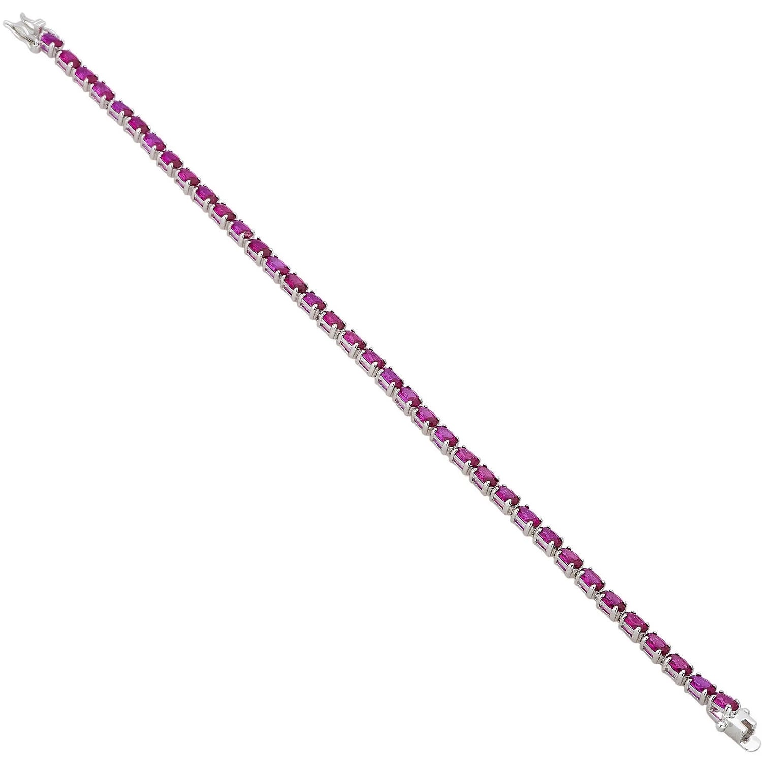 Created Ruby Gemstone Women&