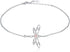 🐉 Sterling Silver Dragonfly Bracelet for Women
