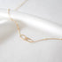 Silver Icon Cross Link Necklace – Retro Charm with Modern Edge