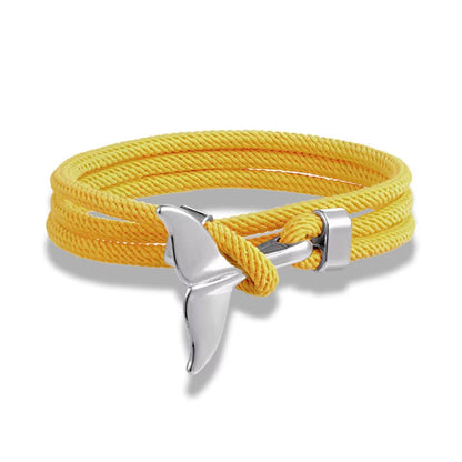 TideBond™ Whale Tail &amp; Anchor Bracelet – Ocean-Inspired Symbol of Unity for Hearts That Drift Together