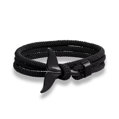 TideBond™ Whale Tail &amp; Anchor Bracelet – Ocean-Inspired Symbol of Unity for Hearts That Drift Together