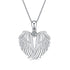 Clearance! Angel Wings Necklace for Women – 925 Silver Guardian Pendant with Birthstone – Meaningful Jewelry Gift