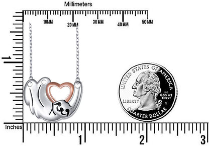 925 Sterling Silver Cute Animal Sloth Jewelry Set – Heart Earrings, Bracelet, Ring &amp; Pendant Necklace Gift for Women &amp; Teens