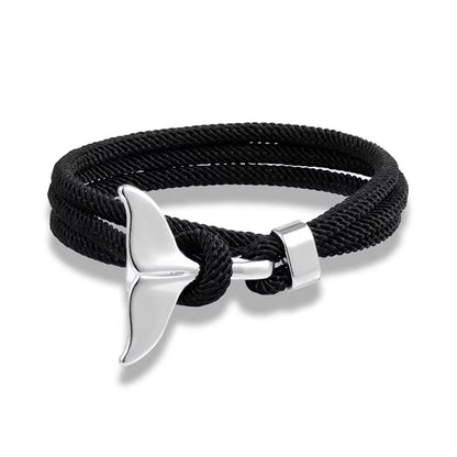 TideBond™ Whale Tail &amp; Anchor Bracelet – Ocean-Inspired Symbol of Unity for Hearts That Drift Together