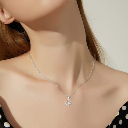 14K Gold Diamond Heart Pendant Necklace – 0.1 Ct Fine Jewelry for Women, Anniversary &amp; Love Gift, 16–18 Inch