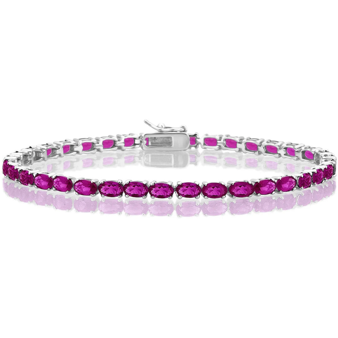 Created Ruby Gemstone Women&