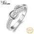 New Arrival Infinity Love Knot Gemstone Ring – 925 Sterling Silver Statement Jewelry for Women