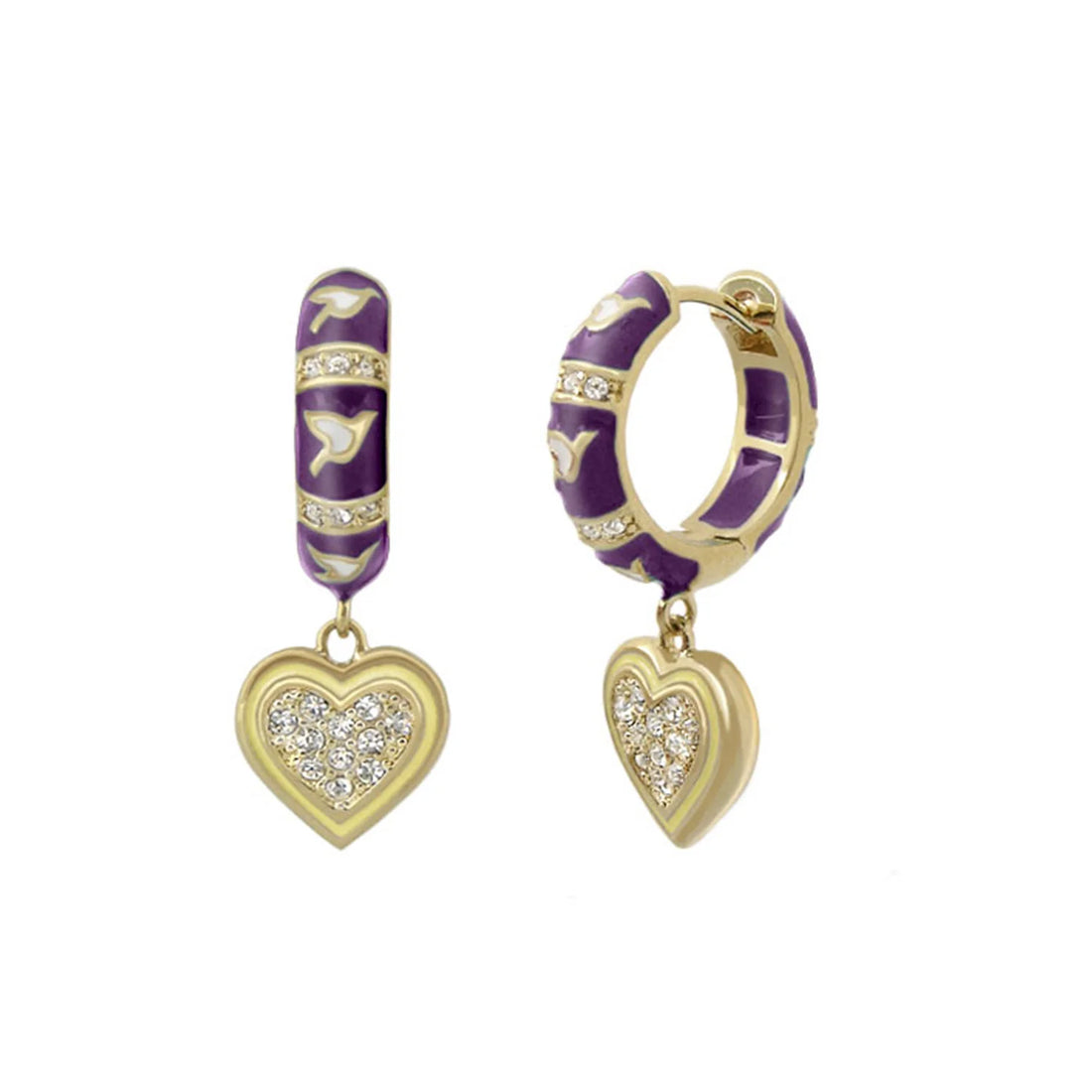 Peace and Dove Heart Earrings – Symbolic Studs for Women &amp; Girls | Elegant Inspirational Jewelry