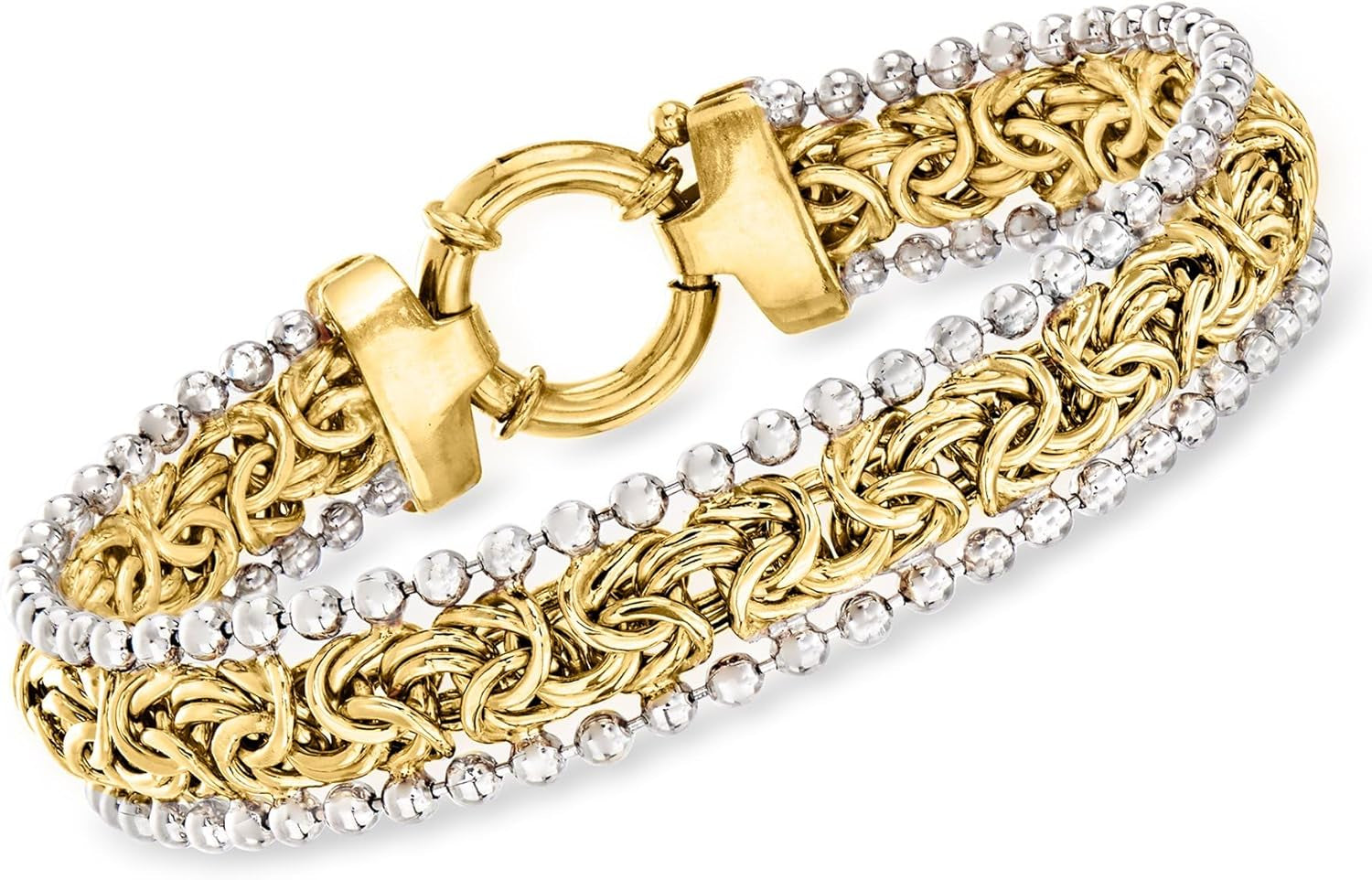 Byzantine Beaded-Edge Bracelet – Elegant Women’s Jewelry