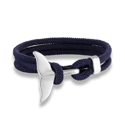 TideBond™ Whale Tail &amp; Anchor Bracelet – Ocean-Inspired Symbol of Unity for Hearts That Drift Together