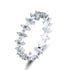 EternaGlow™ 925 Sterling Silver Rhombus CZ Stackable Rings – Sparkle, Stack, Shine