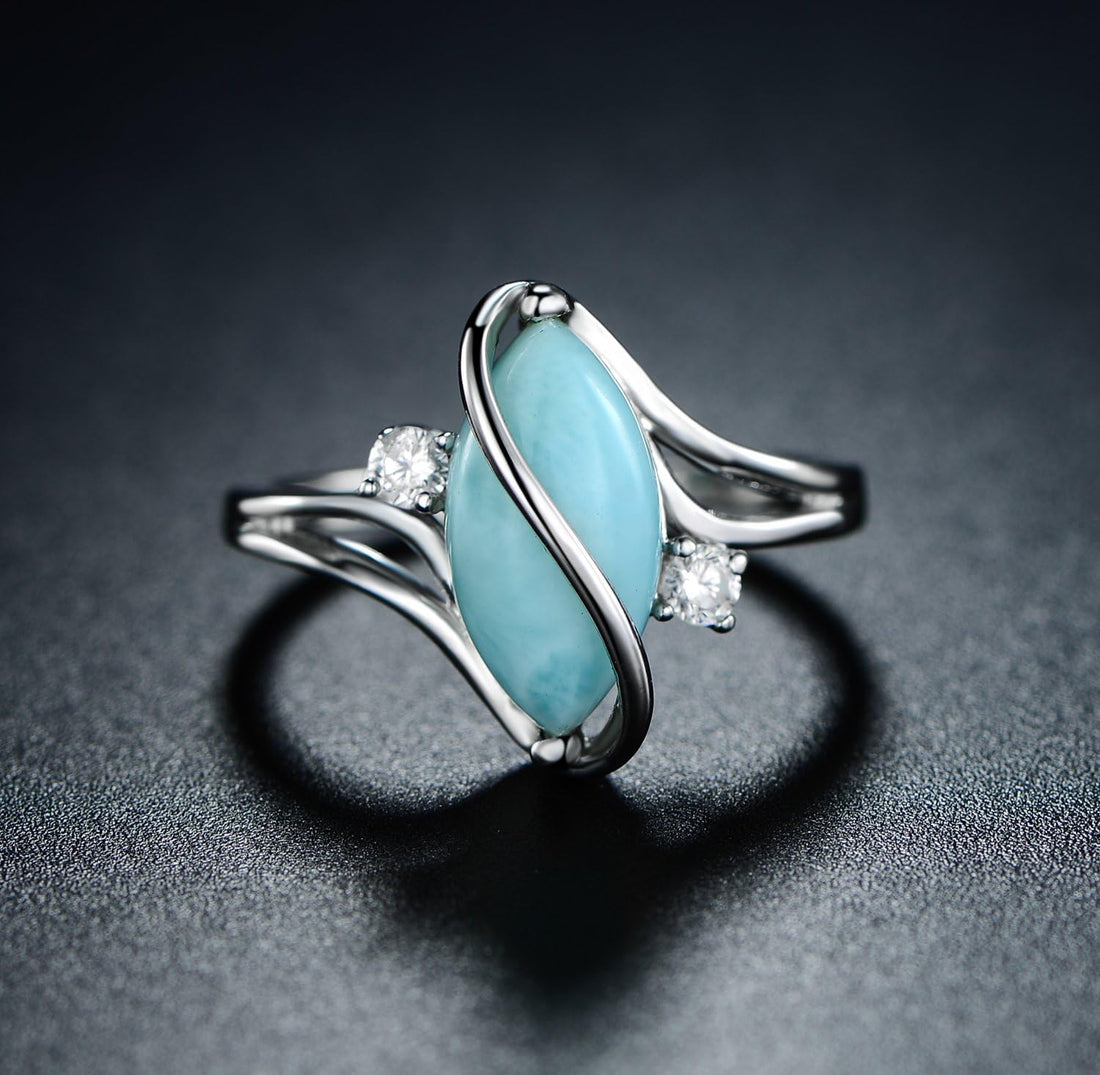 Rose &amp; White Gold Plated Ring with Created Ruby, White Fire Opal &amp; Cubic Zirconia Accents