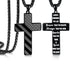 Cross Necklace for Teen Boys & Men – Christian Pendant Chain Gift for 16-Year-Old Son, Boyfriend, Husband