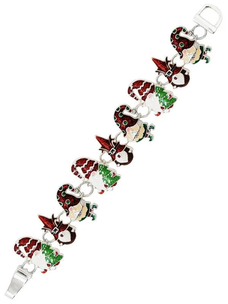 Christmas Gnome Bracelet — Festive Holiday Jewelry for Women &amp; Kids