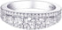 Eternity Wedding Band for Women – 1.13Ct Round AAAAA White CZ – 925 Sterling Silver Ring, Sizes 4-13