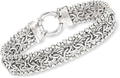 Byzantine Beaded-Edge Bracelet – Elegant Women&