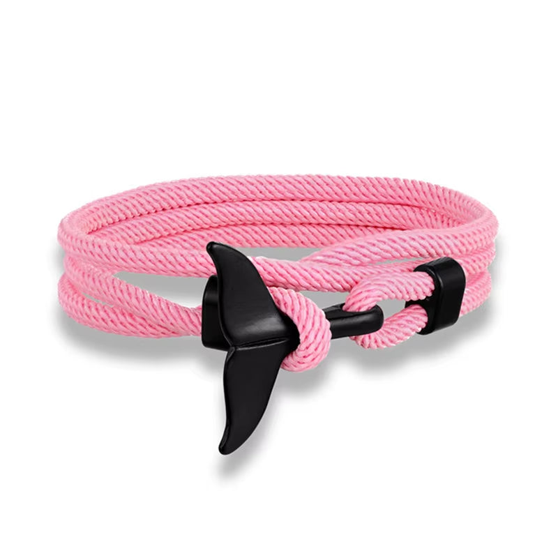 TideBond™ Whale Tail &amp; Anchor Bracelet – Ocean-Inspired Symbol of Unity for Hearts That Drift Together