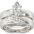 Bridal Wedding & Engagement Ring Set for Women – 925 Sterling Silver with 1.6Ct Center Stone + 0.32Ct Side Accents