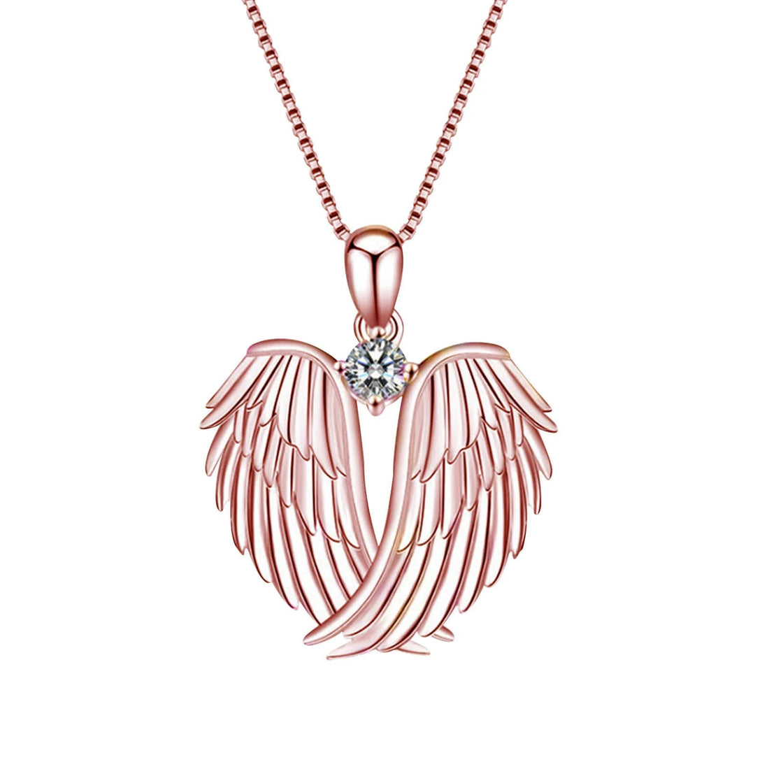 Clearance! Angel Wings Necklace for Women – 925 Sterling Silver Guardian Pendant with Birthstone – Meaningful Gift Jewelry