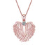 Clearance! Angel Wings Necklace for Women – 925 Sterling Silver Guardian Pendant with Birthstone – Meaningful Gift Jewelry
