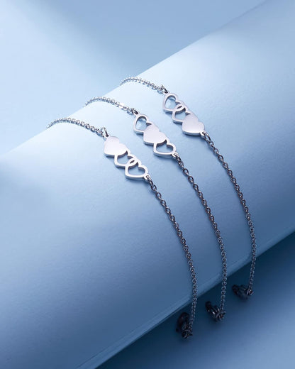 Sisters &amp; Best Friends Forever Matching BFF Necklace Set – Mom, Daughter &amp; Friendship Necklaces for 2, 3, or 4 | Christmas &amp; Birthday Gift for Women &amp; Teens