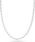 Pori Jewelry Sterling Silver Paperclip Chain Necklaces – Multiple Sizes & Lengths (16" to 36")