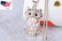Fashion Sweater Chain Owl Necklace with Opal Stone Pendant – Trendy Sweater Chain Jewelry