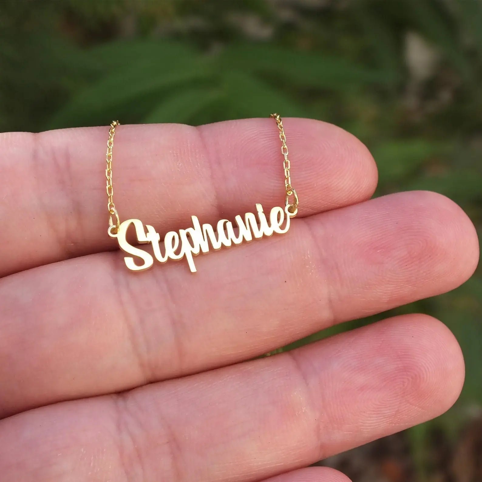 Name Necklace – Custom Personalized Name Pendant | Elegant &amp; Meaningful Jewelry Gift for Women