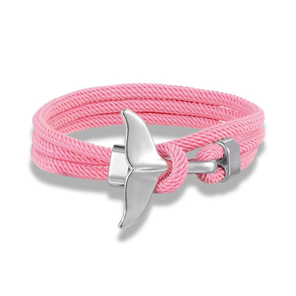 TideBond™ Whale Tail &amp; Anchor Bracelet – Ocean-Inspired Symbol of Unity for Hearts That Drift Together