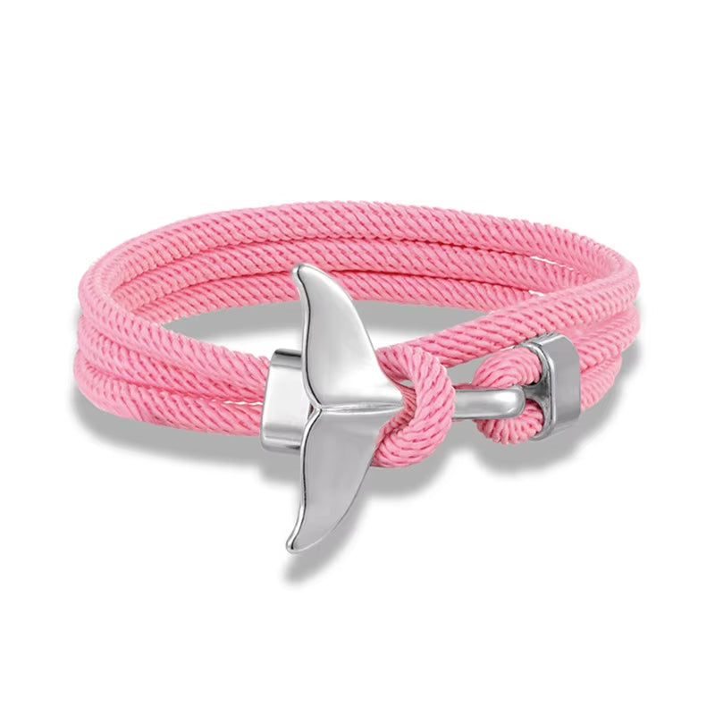 TideBond™ Whale Tail &amp; Anchor Bracelet – Ocean-Inspired Symbol of Unity for Hearts That Drift Together
