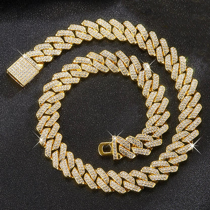 15MM Iced Cuban Link Chain – Unapologetically Bold, Forever Shiny