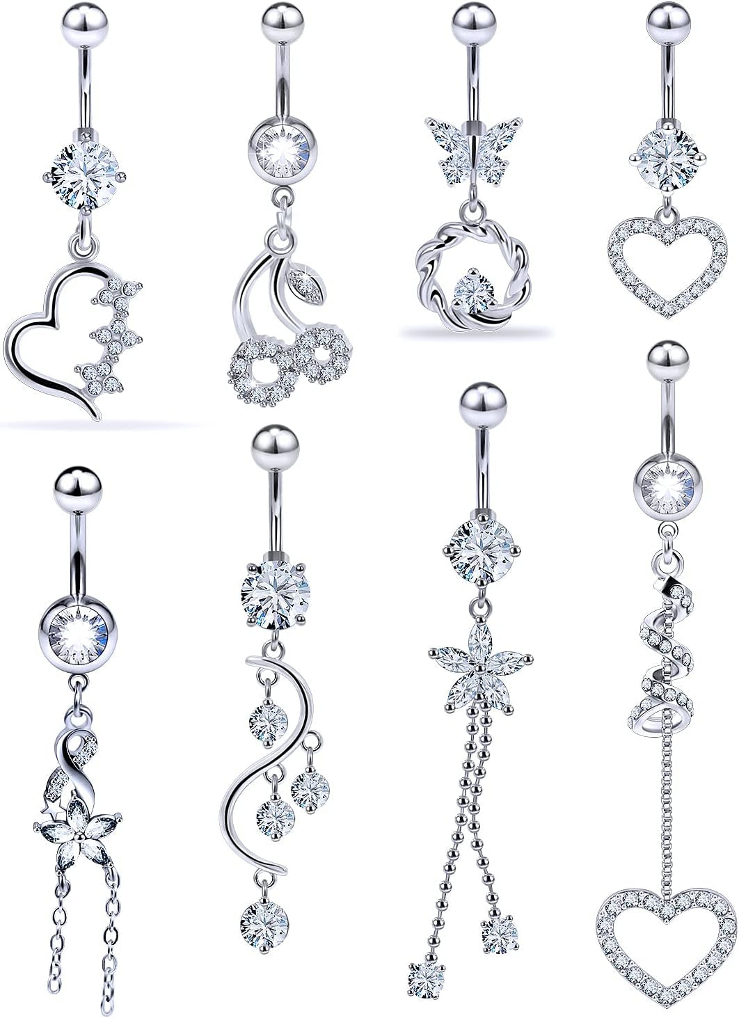 Dangle Belly Button Rings Belly Button Ring Belly Rings Belly Piercing Jewelry Belly Piercing Belly Button Rings Long Belly Button Rings Belly Ring Navel Rings Belly Rings Dangling